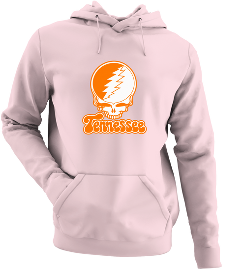 Tennessee Stealie Premium Unisex Hoodie — Design: University of Knoxville — Light Pink