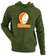 Tennessee Stealie Premium Unisex Hoodie — Design: University of Knoxville — Military Green