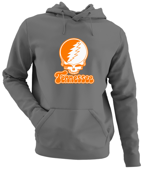 Tennessee Stealie Premium Unisex Hoodie — Design: University of Knoxville — Charcoal