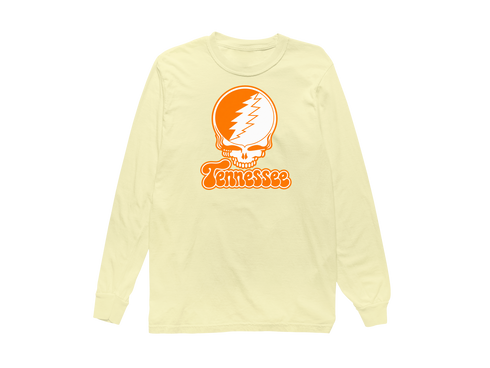 Tennessee Stealie Premium Unisex Long-Sleeve — Design: University of Knoxville — Butter