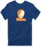 Tennessee Stealie Premium Unisex T-Shirt — Design: Tennessee Knoxville University of — Navy