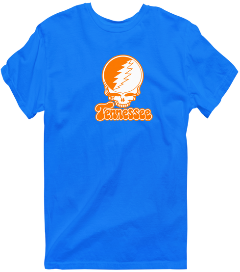 Tennessee Stealie Premium Unisex T-Shirt — Design: Tennessee Knoxville University of — Royal