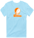 Tennessee Stealie Premium Unisex T-Shirt — Design: Tennessee Knoxville University of — Light Blue