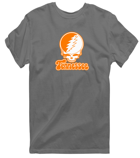 Tennessee Stealie Premium Unisex T-Shirt — Design: Tennessee Knoxville University of — Charcoal