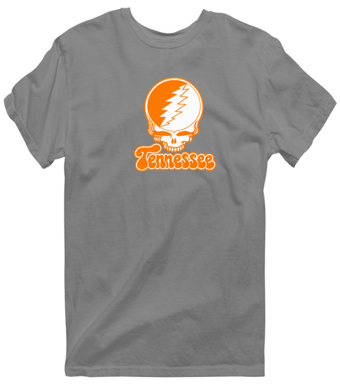 Tennessee Stealie Premium Unisex T-Shirt — Design: Tennessee Knoxville University of — Dark Heather