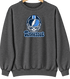 Tennessee Helmet Stealie Premium Unisex Crewneck — Tennessee Titans — Dark Heather