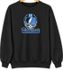 Tennessee Helmet Stealie Premium Unisex Crewneck — Tennessee Titans — Black