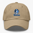 Tennessee Helmet Stealie Premium Unisex Dad Hat — Tennessee Titans — Khaki