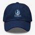 Tennessee Helmet Stealie Premium Unisex Dad Hat — Tennessee Titans — Navy