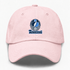 Tennessee Helmet Stealie Premium Unisex Dad Hat — Tennessee Titans — Pink