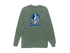 Tennessee Helmet Stealie Premium Unisex Long-Sleeve — Tennessee Titans — Light Green