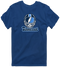 Tennessee Helmet Stealie Premium Unisex T-Shirt — Tennessee Titans — Navy