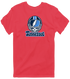 Tennessee Helmet Stealie Premium Unisex T-Shirt — Tennessee Titans — Heather Red
