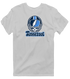 Tennessee Helmet Stealie Premium Unisex T-Shirt — Tennessee Titans — Sport Grey