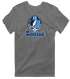 Tennessee Helmet Stealie Premium Unisex T-Shirt — Tennessee Titans — Charcoal