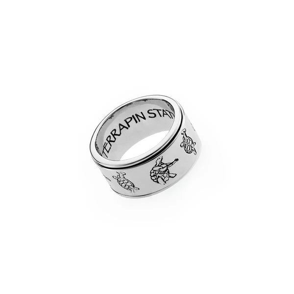 Grateful Dead - Grateful Dead Terrapin Station Sterling Silver Spinner Ring - StealieShop