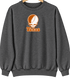 Texas Stealie Premium Unisex Crewneck — Design: Texas at Austin The University of — Dark Heather