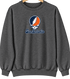San Antonio Stealie Premium Unisex Crewneck — Design: Texas at San Antonio The University of — Dark Heather