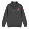 San Antonio Stealie Premium Unisex Quarter-Zip — Design: Texas at San Antonio The University of — Charcoal