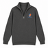 San Antonio Stealie Premium Unisex Quarter-Zip — Design: Texas at San Antonio The University of — Charcoal