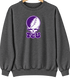 Texas Christian Stealie Premium Unisex Crewneck — Design: Texas Christian University — Dark Heather