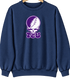 Texas Christian Stealie Premium Unisex Crewneck — Design: Texas Christian University — Navy