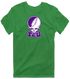 Texas Christian Stealie Premium Unisex T-Shirt — Design: Texas Christian University — Irish Green