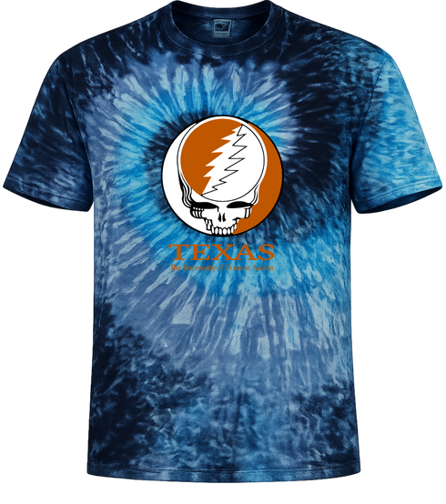 University of Texas Stealie Tie-Dye T-Shirt