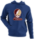 Texas Stealie Premium Unisex Hoodie — Design: Texas State University — Navy