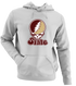Texas Stealie Premium Unisex Hoodie — Design: Texas State University — Sport Grey