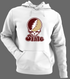 Texas Stealie Premium Unisex Hoodie — Design: Texas State University — White/Grey