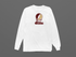 Texas Stealie Premium Unisex Long-Sleeve — Design: Texas State University — White