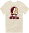 Texas Stealie Premium Unisex T-Shirt — Design: Texas State University — Sand