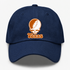 Texas Stealie Premium Unisex Dad Hat — Design: Texas University of — Navy