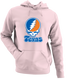 Texas Stealie Premium Unisex Hoodie — Design: Texas University of — Light Pink