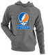 Texas Stealie Premium Unisex Hoodie — Design: Texas University of — Charcoal