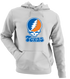 Texas Stealie Premium Unisex Hoodie — Design: Texas University of — Sport Grey