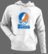 Texas Stealie Premium Unisex Hoodie — Design: Texas University of — White/Grey