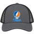 Texas Stealie Premium Unisex Trucker Cap — Design: Texas University of — Charcoal/Black