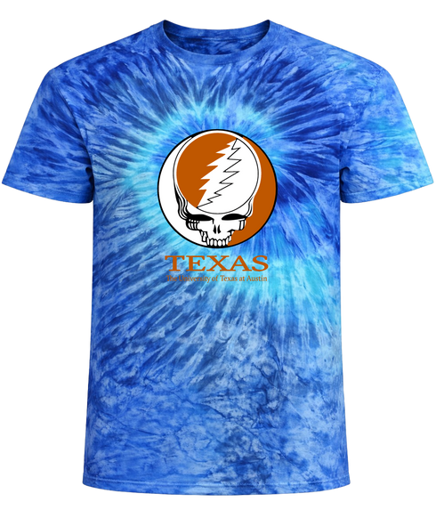 University of Texas Stealie Tie-Dye T-Shirt