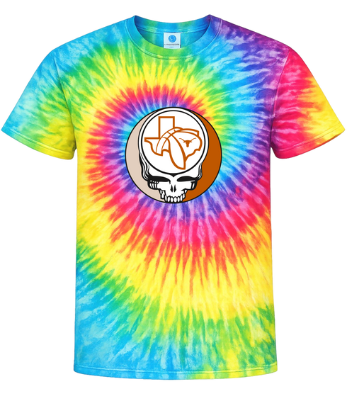 University of Texas Stealie Tie-Dye T-Shirt