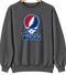 Texas Baseball Stealie Grateful Dead Crewneck — Texas Rangers — Dark Heather