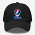 Texas Baseball Stealie Grateful Dead Dad Hat — Texas Rangers — Black