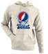 Texas Baseball Stealie Grateful Dead Hoodie — Texas Rangers — Sand