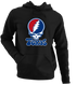 Texas Baseball Stealie Grateful Dead Hoodie — Texas Rangers — Black