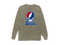 Texas Baseball Stealie Grateful Dead Long-Sleeve — Texas Rangers — Sandstone