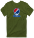 Texas Baseball Stealie Grateful Dead T-Shirt — Texas Rangers — Military Green