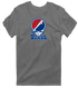 Texas Baseball Stealie Grateful Dead T-Shirt — Texas Rangers — Charcoal