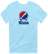 Texas Baseball Stealie Grateful Dead T-Shirt — Texas Rangers — Light Blue