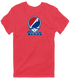 Texas Baseball Stealie Grateful Dead T-Shirt — Texas Rangers — Heather Red